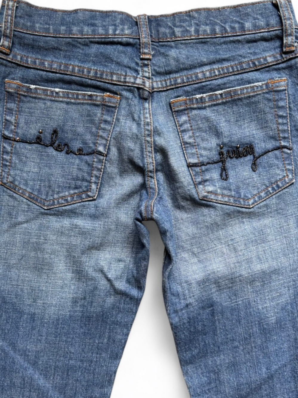 Y2K Juicy Couture Jeans with Studs + Embroidery